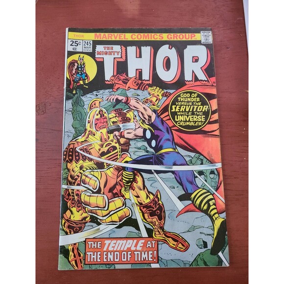 Mighty Thor #245 Marvel Comic 1st Appearance of He Who Remains - Picture 2 of 6